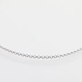 Rolo Style Silver Chain