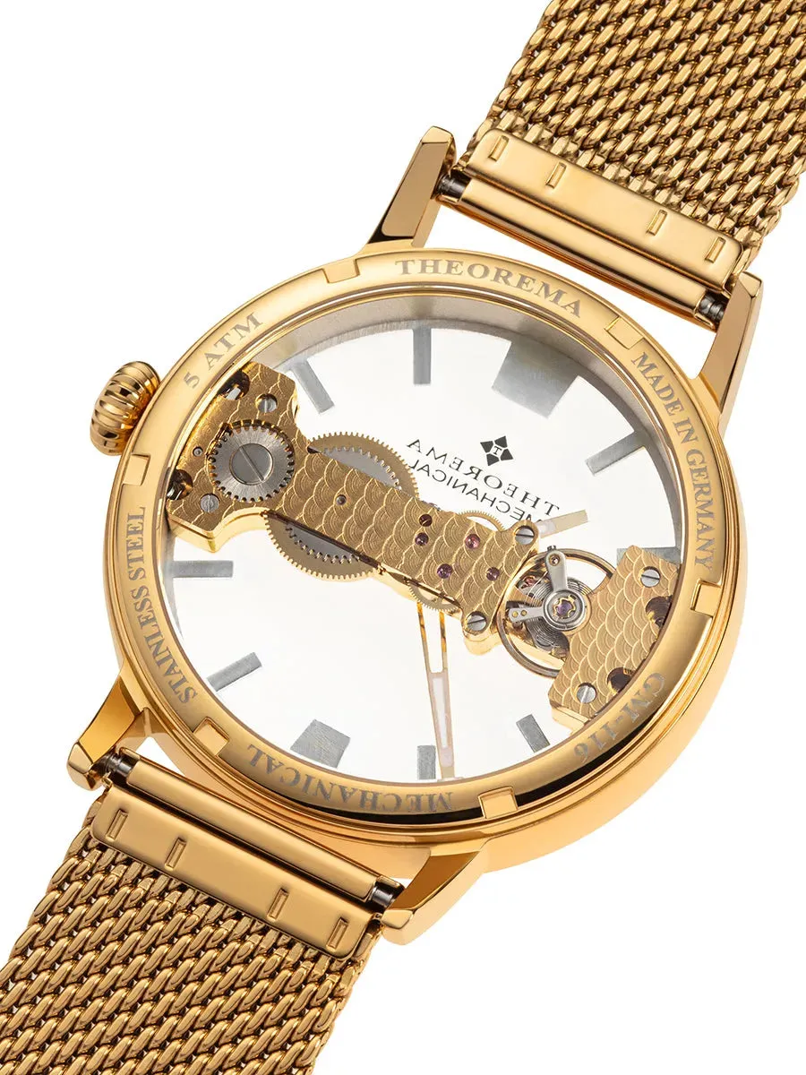 San Francisco Theorema - GM-116-11 |Gold| MADE IN GERMANY WATCH