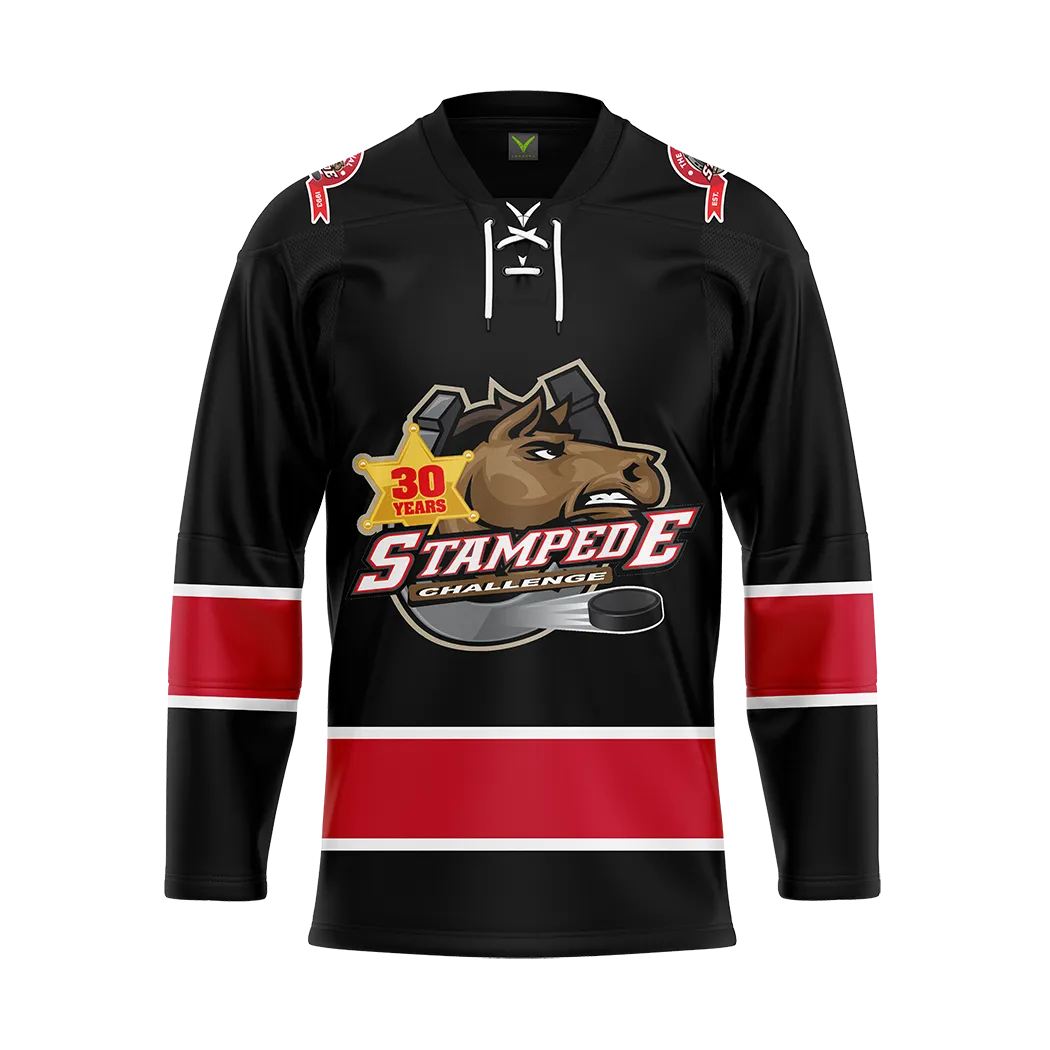 Stampede Custom Sublimated With Twill Authentic Replica Jersey