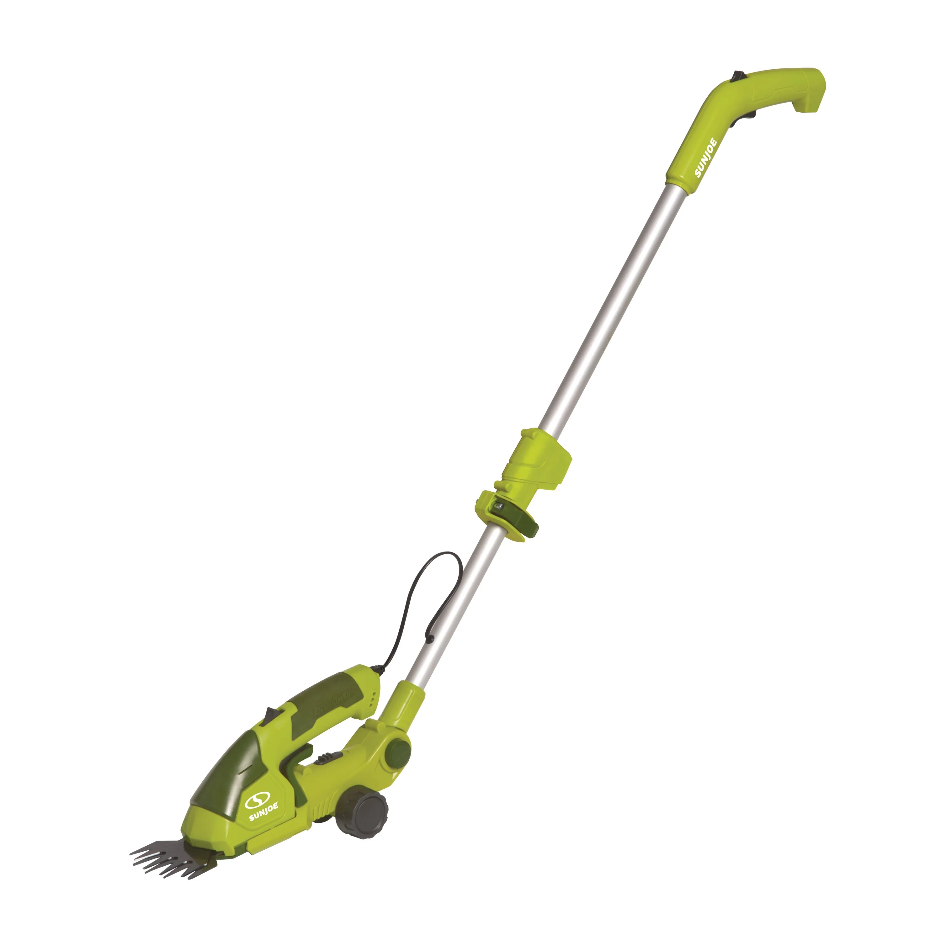 Sun Joe HJ605CC 2-in-1 Cordless Telescoping Grass Shear   Hedge Trimmer | 7.2 Volt